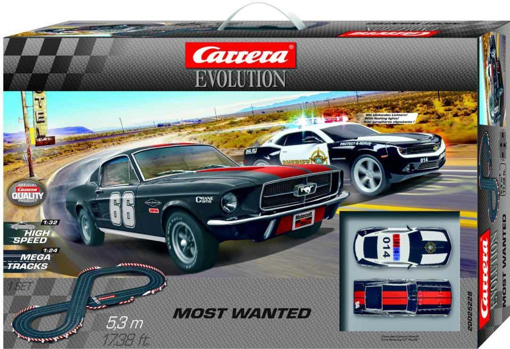 Slot Cars :: CARRERA Slot Car Sets :: CARRERA Evolution slot car set 