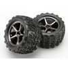 38-7174A Traxxas Tyres And Wheels Assy Glued (AKA TRX7174A)