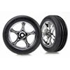 38-2471R Tires & wheels, assembled Tracer 2.2" chrome wheel (AKA TRX2471R)