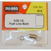 DBR814 5/32in i.d. fuel line barb (6 pcs per pack) 4/pkg