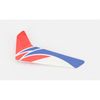 BLH3520R Red Vertical Fin with Decal: mCP X