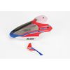 BLH3518 Complete Red Canopy with Vertical Fin: mCP X