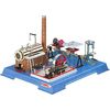 W00161 WILESCO D161 STEAM ENGINE WITH ACCESSORIES
