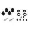 LOSB3500 Wheel adapters, 1/8: sct