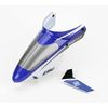 EFLH3018 Complete blue canopy with/vertical fin: bmsr
