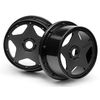 HPI-3221 Superstar wheels (black)