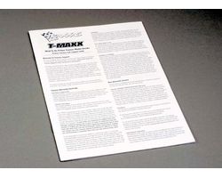 38-4999 Operating manual-t-maxx (AKA TRX4999)