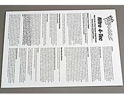 38-4899 Manual nitro 4-tec (AKA TRX4899)
