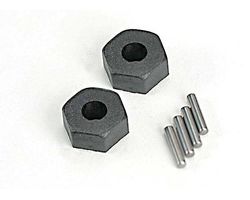 38-1654 Hex wheel hubs/axle pins (AKA TRX1654)