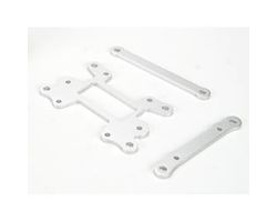 LOSB2201 F/R Suspension Pin Brace Set: