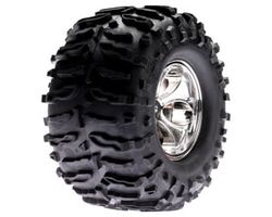 LOSB7401 Magneto Wheels w/Claw Tires 