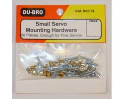DBR114 Small Servo Mounting Hardware (5  pcs per pack) 