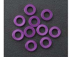 HPI-Z819  HPI aluminum washer 3x6x30mm purple 10