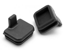 HPI-87027  HPI rubber cap 10x11mm black