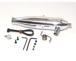 HPI-86138  HPI aluminum tuned pipe (polished/21+)