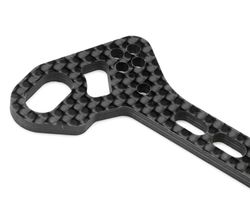 HPI-73089  HPI front shock tower a - woven graphite