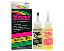 PT37 Zap Adhesives Z-Poxy 5-Minute 4 oz