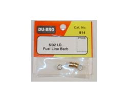 DBR814 5/32in i.d. fuel line barb (6 pcs per pack) 4/pkg