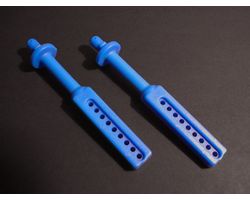 RPM80175 T/e- maxx long body mounts (blue)