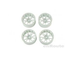 ECS036 enRoute JXR Drift Wheel 9mm Offset White (4pcs)