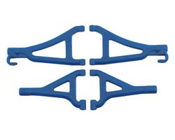 RPM80695 Front Upper/Lower A-arms-Traxxas1/16th Revo- Blue