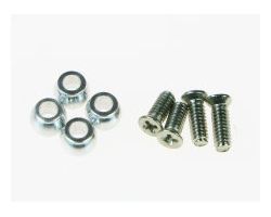 6601385 Twister cp gold aluminium ball and fixing screw