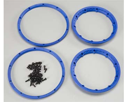 HPI-3276 Heavy duty bead lock rings (blue)