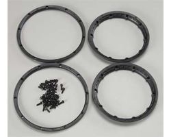 HPI-3271 Heavy duty bead lock rings (black)