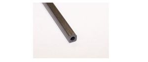 MECSRT2515 Carbon fibre square round tube 2.5mm