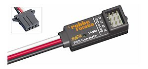 1-F1680 Assembled s-bus lead with 4 pwm adapters