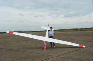 PHK8B-6000 K8 B Scale Vintage Glider 6 Metre Wingspan