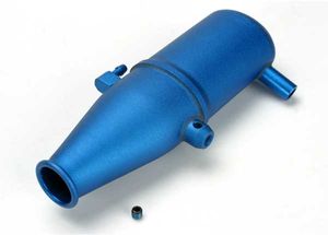 38-5342 Tuned pipe alum. blue (AKA TRX5342)