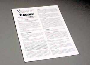 38-4999 Operating manual-t-maxx (AKA TRX4999)
