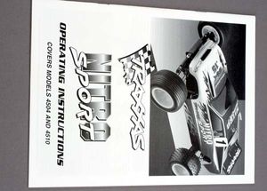 38-4599 Manual nitro sport (AKA TRX4599)