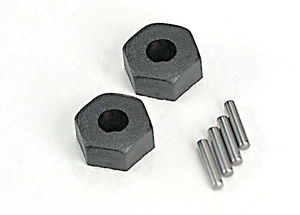 38-1654 Hex wheel hubs/axle pins (AKA TRX1654)