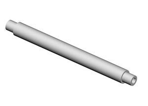 MIK2347 Spindle shaft  86mm, steel
