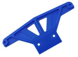 RPM81165 Wide front bumper for trax rust/stmp- blue