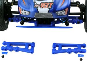 RPM70075 Assoc. RC18T/MT/B Front or Rear A-arms - Blue