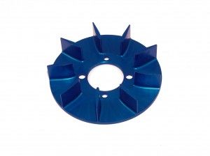 QUKTXD07-B Trex 600 high pressure cooling fan blue