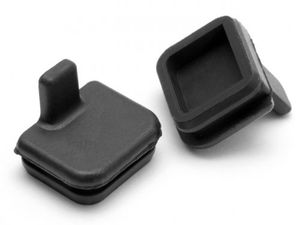 HPI-87027  HPI rubber cap 10x11mm black