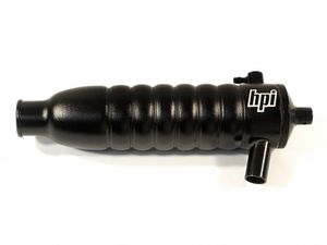 HPI-86186  HPI ribbed tuned pipe black - 21+