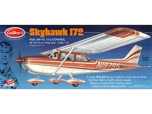 GU802 Cessna skyhawk balsa kit