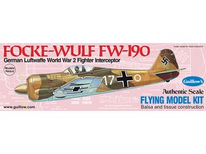 GU502 Fock-wulf wwii balsa kit