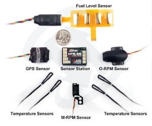 HT5830 Telemetric Sensor Pack (Sensor Station, 4x Temp, 2