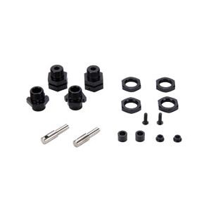LOSB3500 Wheel adapters, 1/8: sct
