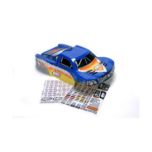 LOSB8080 Strike Painted Body with Stickers, Blue