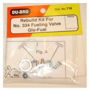 DBR718 Rebuild Kit #334 Fuel Valve Glo (1 pc per pack) 
