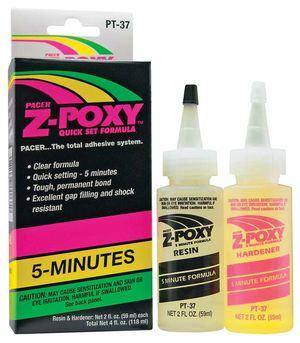 PT37 Zap Adhesives Z-Poxy 5-Minute 4 oz