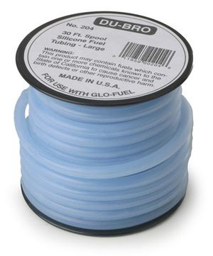 DBR204 Blue Silicone Tube  Large (30 ft spool) per foot