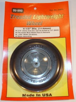 DBR450TL 4-1/2in Dia Tread Light Wheel (1 each per card) 
